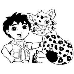 Disegno da colorare: Go Diego! (Cartoni Animati e Serie Animate) #48520 - Pagine da Colorare Stampabili Gratuite