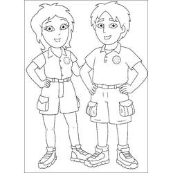 Disegno da colorare: Go Diego! (Cartoni Animati e Serie Animate) #48527 - Pagine da Colorare Stampabili Gratuite