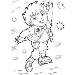 Disegno da colorare: Go Diego! (Cartoni Animati e Serie Animate) #48528 - Pagine da Colorare Stampabili Gratuite