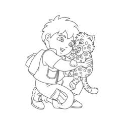 Disegno da colorare: Go Diego! (Cartoni Animati e Serie Animate) #48547 - Pagine da Colorare Stampabili Gratuite