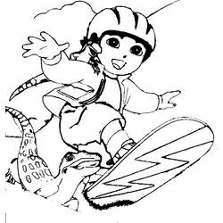 Disegno da colorare: Go Diego! (Cartoni Animati e Serie Animate) #48574 - Pagine da Colorare Stampabili Gratuite