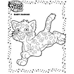 Disegno da colorare: Go Diego! (Cartoni Animati e Serie Animate) #48575 - Pagine da Colorare Stampabili Gratuite