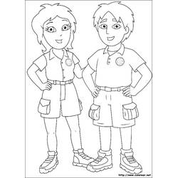 Disegno da colorare: Go Diego! (Cartoni Animati e Serie Animate) #48584 - Pagine da Colorare Stampabili Gratuite
