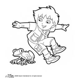 Disegno da colorare: Go Diego! (Cartoni Animati e Serie Animate) #48592 - Pagine da Colorare Stampabili Gratuite