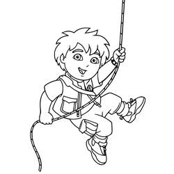 Disegno da colorare: Go Diego! (Cartoni Animati e Serie Animate) #48617 - Pagine da Colorare Stampabili Gratuite