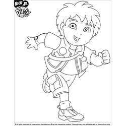 Disegno da colorare: Go Diego! (Cartoni Animati e Serie Animate) #48668 - Pagine da Colorare Stampabili Gratuite