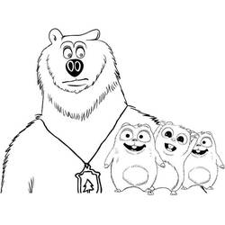 Disegno da colorare: Grizzy e the Lemmings (Cartoni Animati e Serie Animate) #182442 - Pagine da Colorare Stampabili Gratuite