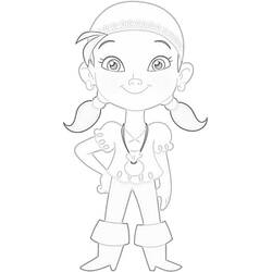 Disegno da colorare: Jake e the Never Land Pirates (Cartoni Animati e Serie Animate) #42248 - Pagine da Colorare Stampabili Gratuite