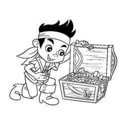 Disegno da colorare: Jake e the Never Land Pirates (Cartoni Animati e Serie Animate) #42257 - Pagine da Colorare Stampabili Gratuite