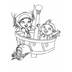 Disegno da colorare: Jake e the Never Land Pirates (Cartoni Animati e Serie Animate) #42282 - Pagine da Colorare Stampabili Gratuite