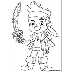 Disegno da colorare: Jake e the Never Land Pirates (Cartoni Animati e Serie Animate) #42392 - Pagine da Colorare Stampabili Gratuite