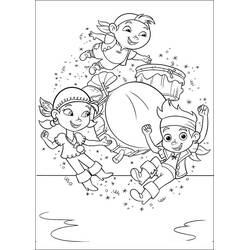 Disegno da colorare: Jake e the Never Land Pirates (Cartoni Animati e Serie Animate) #42416 - Pagine da Colorare Stampabili Gratuite