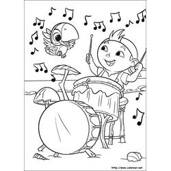 Disegno da colorare: Jake e the Never Land Pirates (Cartoni Animati e Serie Animate) #42422 - Pagine da Colorare Stampabili Gratuite
