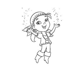 Disegno da colorare: Jake e the Never Land Pirates (Cartoni Animati e Serie Animate) #42423 - Pagine da Colorare Stampabili Gratuite