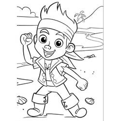 Disegno da colorare: Jake e the Never Land Pirates (Cartoni Animati e Serie Animate) #42470 - Pagine da Colorare Stampabili Gratuite