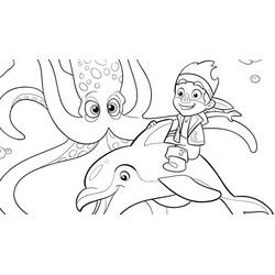 Disegno da colorare: Jake e the Never Land Pirates (Cartoni Animati e Serie Animate) #42499 - Pagine da Colorare Stampabili Gratuite