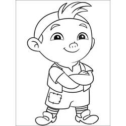 Disegno da colorare: Jake e the Pirates (Cartoni Animati e Serie Animate) #205867 - Pagine da Colorare Stampabili Gratuite