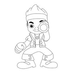 Disegno da colorare: Jake e the Pirates (Cartoni Animati e Serie Animate) #205877 - Pagine da Colorare Stampabili Gratuite
