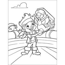 Disegno da colorare: Jake e the Pirates (Cartoni Animati e Serie Animate) #205878 - Pagine da Colorare Stampabili Gratuite