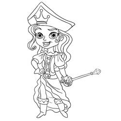 Disegno da colorare: Jake e the Pirates (Cartoni Animati e Serie Animate) #205886 - Pagine da Colorare Stampabili Gratuite