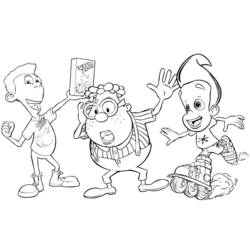Disegno da colorare: Jimmy Neutron (Cartoni Animati e Serie Animate) #48908 - Pagine da Colorare Stampabili Gratuite