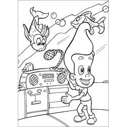 Disegno da colorare: Jimmy Neutron (Cartoni Animati e Serie Animate) #48916 - Pagine da Colorare Stampabili Gratuite