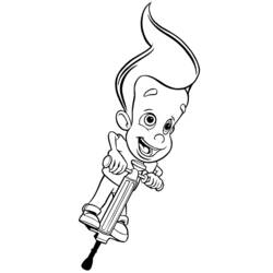 Disegno da colorare: Jimmy Neutron (Cartoni Animati e Serie Animate) #48923 - Pagine da Colorare Stampabili Gratuite
