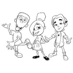 Disegno da colorare: Jimmy Neutron (Cartoni Animati e Serie Animate) #48954 - Pagine da Colorare Stampabili Gratuite