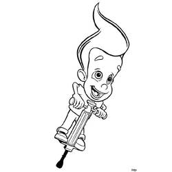 Disegno da colorare: Jimmy Neutron (Cartoni Animati e Serie Animate) #49018 - Pagine da Colorare Stampabili Gratuite
