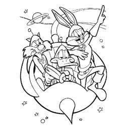 Disegni da colorare: Looney Tunes - Pagine da Colorare Stampabili Gratuite