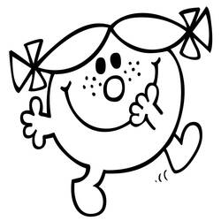 Disegni da colorare: Mr. Men Show - Pagine da Colorare Stampabili Gratuite