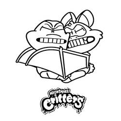 Disegno da colorare: Nightmare Critters (Cartoni Animati e Serie Animate) #218807 - Pagine da Colorare Stampabili Gratuite