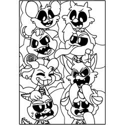 Disegno da colorare: Nightmare Critters (Cartoni Animati e Serie Animate) #218821 - Pagine da Colorare Stampabili Gratuite