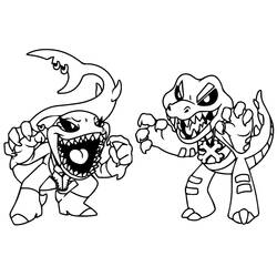 Disegno da colorare: Nightmare Critters (Cartoni Animati e Serie Animate) #218822 - Pagine da Colorare Stampabili Gratuite
