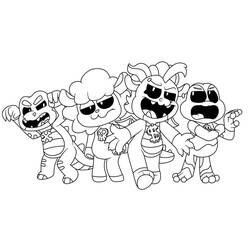 Disegno da colorare: Nightmare Critters (Cartoni Animati e Serie Animate) #218825 - Pagine da Colorare Stampabili Gratuite