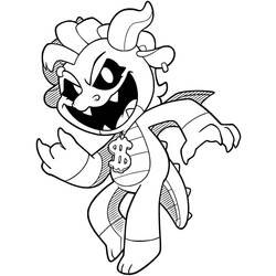Disegno da colorare: Nightmare Critters (Cartoni Animati e Serie Animate) #218830 - Pagine da Colorare Stampabili Gratuite