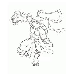 Disegno da colorare: Ninja Turtle (Cartoni Animati e Serie Animate) #183762 - Pagine da Colorare Stampabili Gratuite