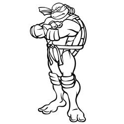Disegno da colorare: Ninja Turtle (Cartoni Animati e Serie Animate) #183781 - Pagine da Colorare Stampabili Gratuite