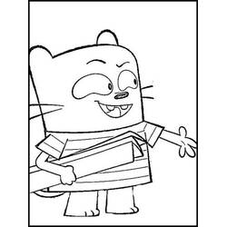 Disegni da colorare: Ollie e Moon - Pagine da Colorare Stampabili Gratuite