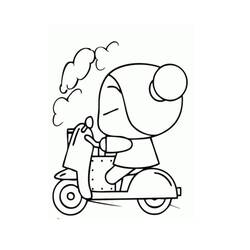 Disegni da colorare: Pucca - Pagine da Colorare Stampabili Gratuite