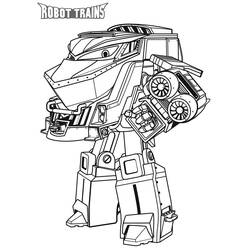 Disegno da colorare: Robot Trains (Cartoni Animati e Serie Animate) #204655 - Pagine da Colorare Stampabili Gratuite
