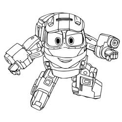 Disegno da colorare: Robot Trains (Cartoni Animati e Serie Animate) #204659 - Pagine da Colorare Stampabili Gratuite
