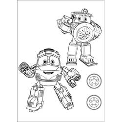 Disegno da colorare: Robot Trains (Cartoni Animati e Serie Animate) #204666 - Pagine da Colorare Stampabili Gratuite