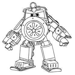 Disegno da colorare: Robot Trains (Cartoni Animati e Serie Animate) #204669 - Pagine da Colorare Stampabili Gratuite