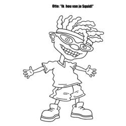 Disegni da colorare: Rocket Power - Pagine da Colorare Stampabili Gratuite