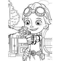 Disegno da colorare: Rusty Rivets (Cartoni Animati e Serie Animate) #195762 - Pagine da Colorare Stampabili Gratuite