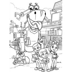 Disegno da colorare: Rusty Rivets (Cartoni Animati e Serie Animate) #195767 - Pagine da Colorare Stampabili Gratuite