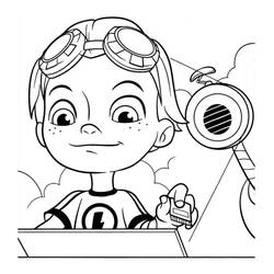 Disegno da colorare: Rusty Rivets (Cartoni Animati e Serie Animate) #195777 - Pagine da Colorare Stampabili Gratuite