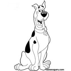 Disegno da colorare: Scooby Doo (Cartoni Animati e Serie Animate) #31323 - Pagine da Colorare Stampabili Gratuite