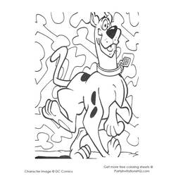 Disegno da colorare: Scooby Doo (Cartoni Animati e Serie Animate) #31380 - Pagine da Colorare Stampabili Gratuite
